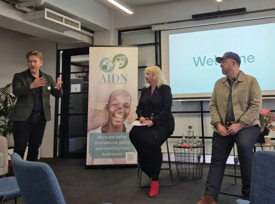 AIDN hosts Roundtables in Melbourne and Sydney in response to the changing face of global aid in 2025.