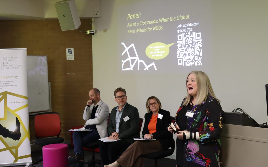 AIDN at the ACFID CEO Summit: Shaping the Future Together.
