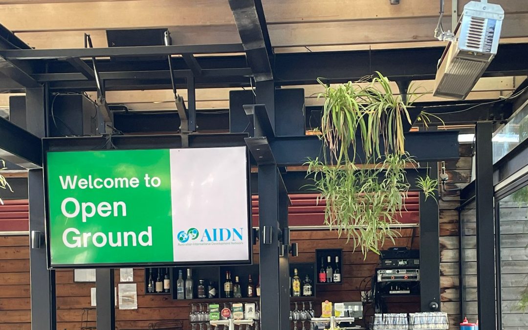 AIDN’s Open Ground at Women Deliver