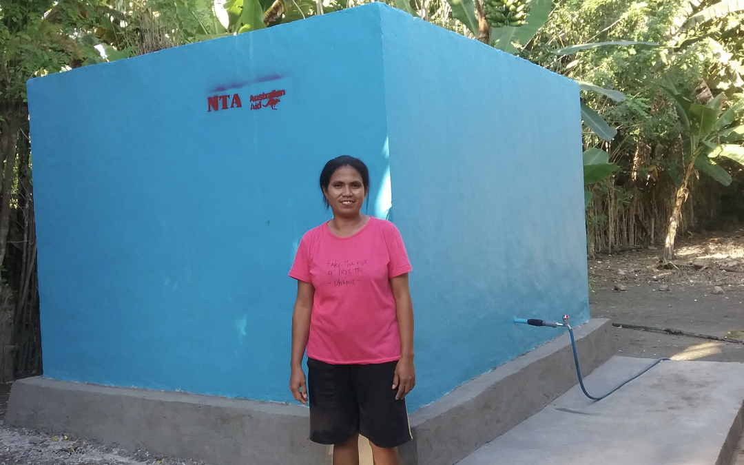 Access to water and WASH facilities is central to Timor’s development
